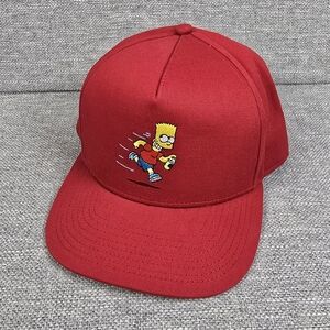 VANS The Simpsons El Barto Bart Simpson Hat Red